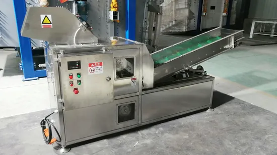 Solid Liquid Separator for Cutting Beverage Bottles or Milk Box